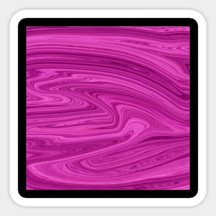 Marble Pink liquid colors grading pattern Sticker